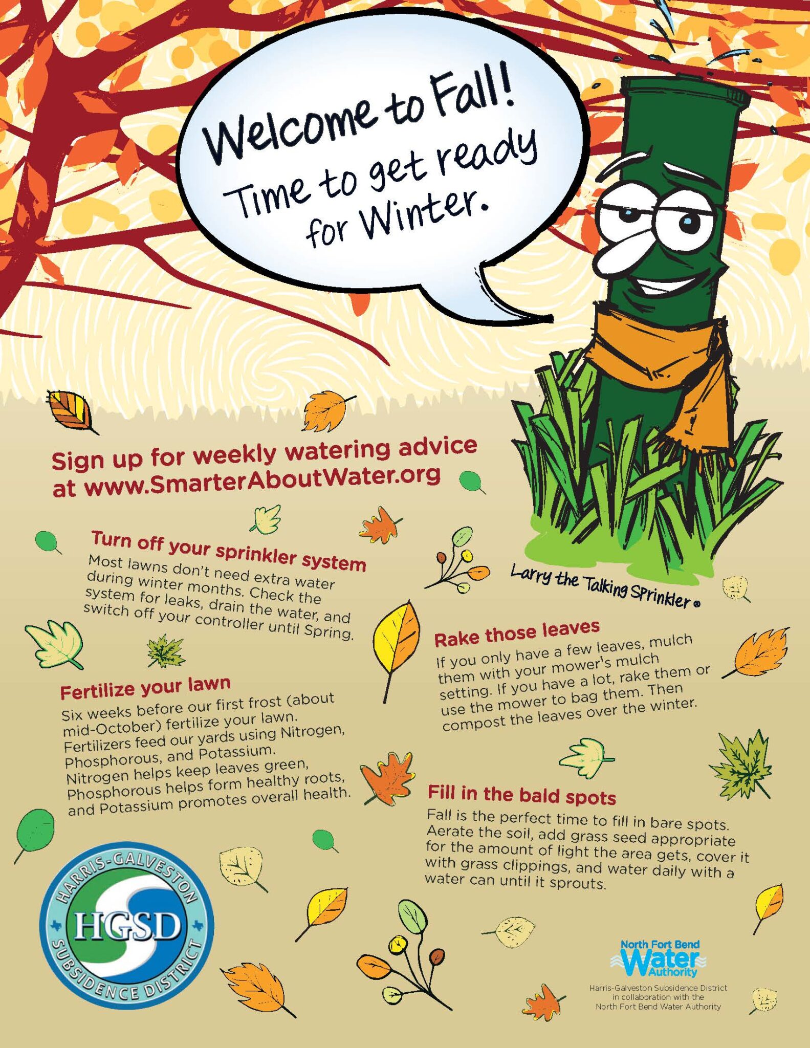 October Conservation Tip – Harris County Municipal Utility District 162